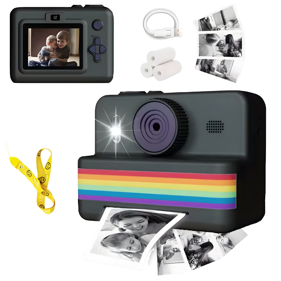 Cámara Instantánea MiniPrint — Fotos al Momento para Niños y Adultos