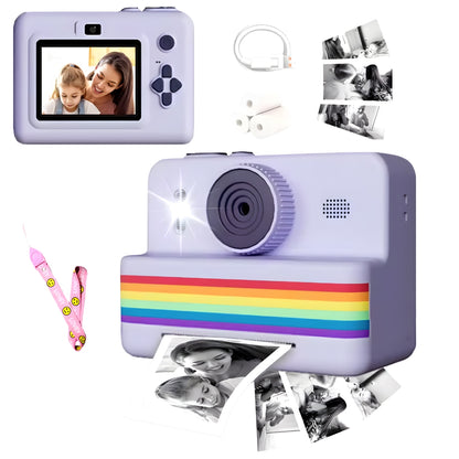 Cámara Instantánea MiniPrint — Fotos al Momento para Niños y Adultos