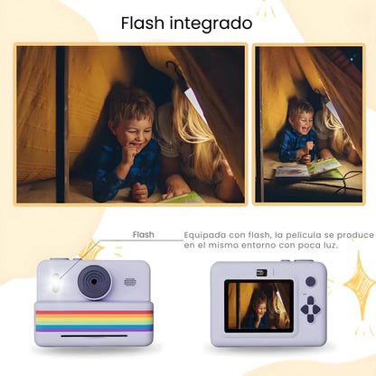 Cámara Instantánea MiniPrint — Fotos al Momento para Niños y Adultos